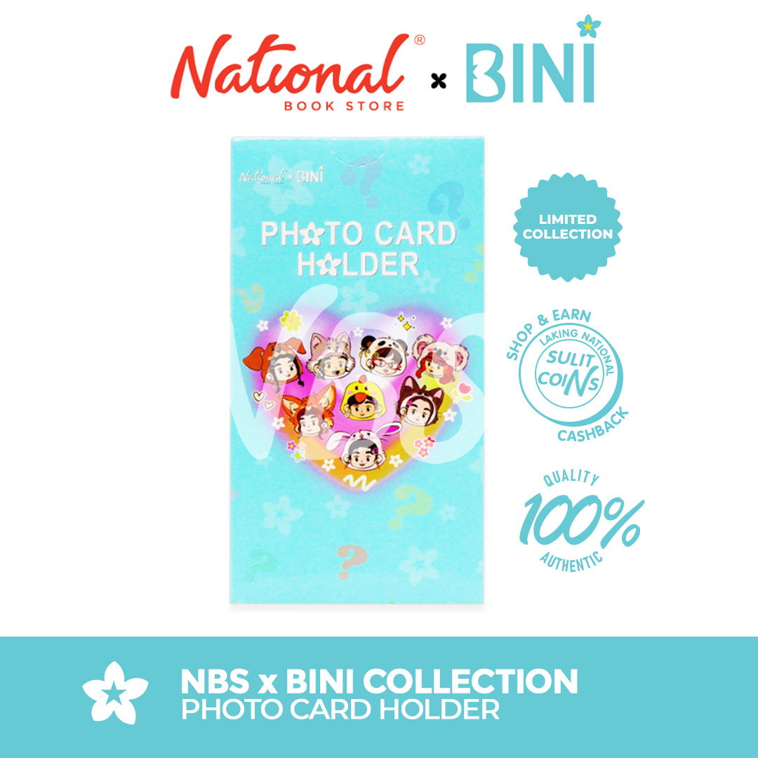 NBS x BINI Blind Photo Card Holder Puffy Head with Keychain