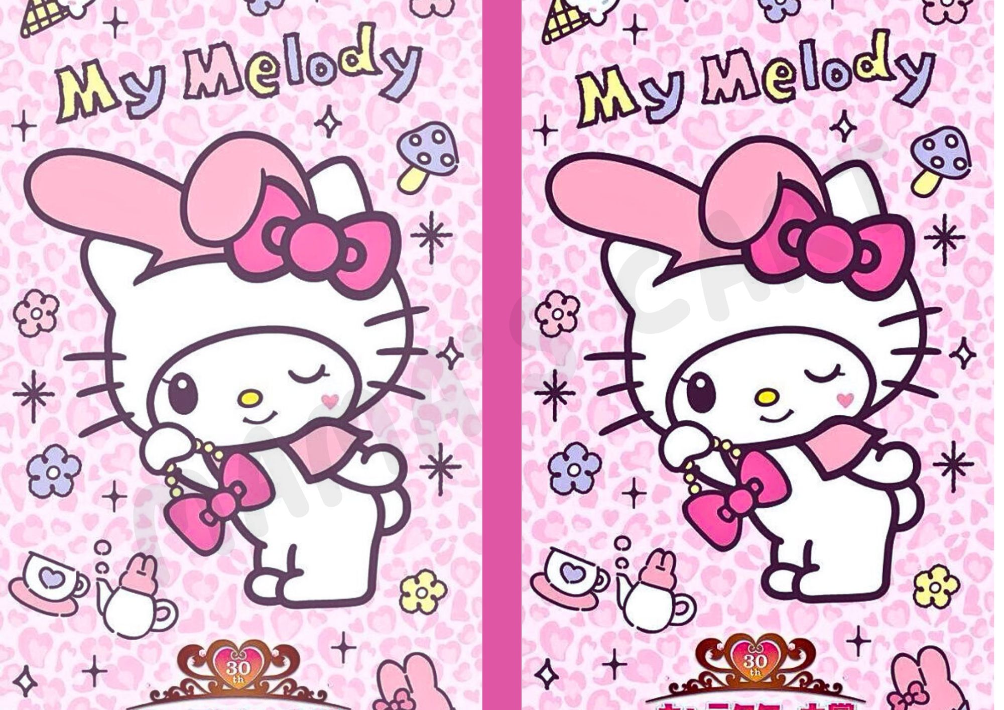 MY MELODY COLORING ACTIVITY BOOK 6 Sheets 24 Activities Waterproof Paper With 3 Crayons Loot Bag For Kids Gift Birthday 24 Fun Activities