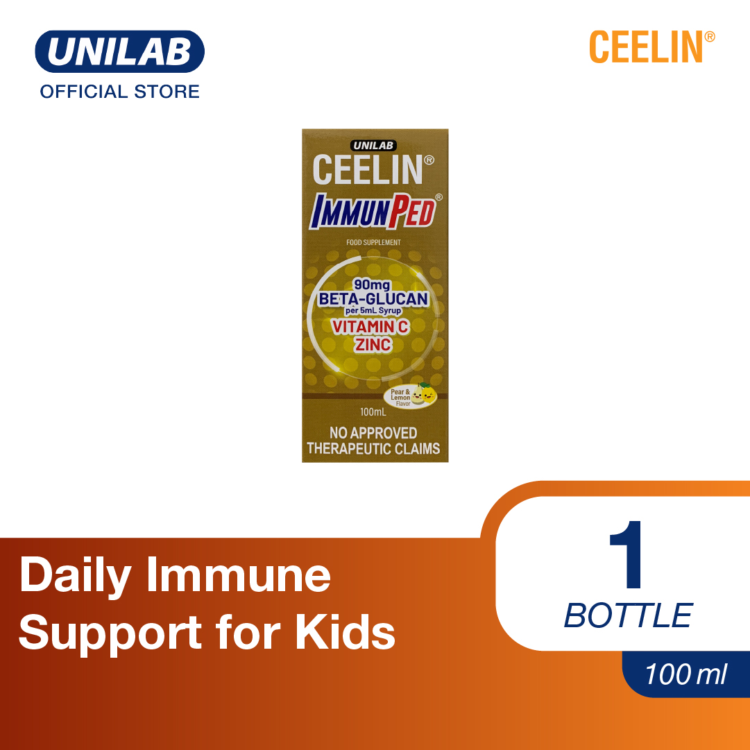 Ceelin Immunped Beta Glucan with Vitamin C and Zinc 100ml