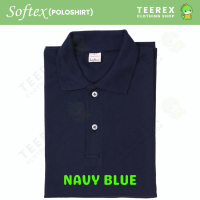 SOFTEX Honeycomb UNISEX PLAIN POLO SHIRT NAVY BLUE ROYAL BLUE AQUA BLUE (BEST SELLER/LOWEST PRICE)