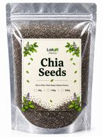 Lokal Pantry Chia Seeds | Premium Quality | Natural Ingredient for Cooking Baking Smoothies Yogurt Oatmeal Overnight Oats Desserts Puddings Salads Granola Bread Muffins Homemade Recipes & Everyday Culinary Use