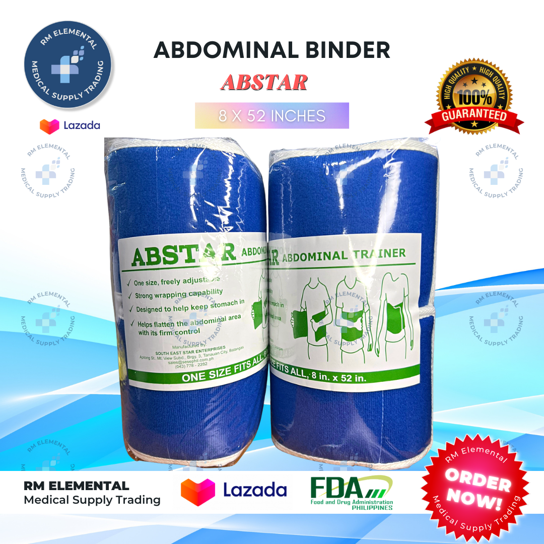 ABSTAR Abdominal Binder (Blue)