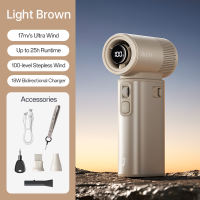 JISULIFE Handheld Fan Ultra2 Rechargeable 25-hour Battery Life Super Strong Wind Metal Body 5 in 1 Mini Fans 100-Speed Flashlight Air Pump Outdoor Camping Backup