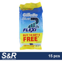 Gillette Blue 2 Flexi Disposable Razor 15pcs