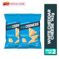 Popcorners White Cheddar Cheese Chips 142g - Pack of 2