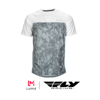 FLY Racing SuperD Gray Camo/White