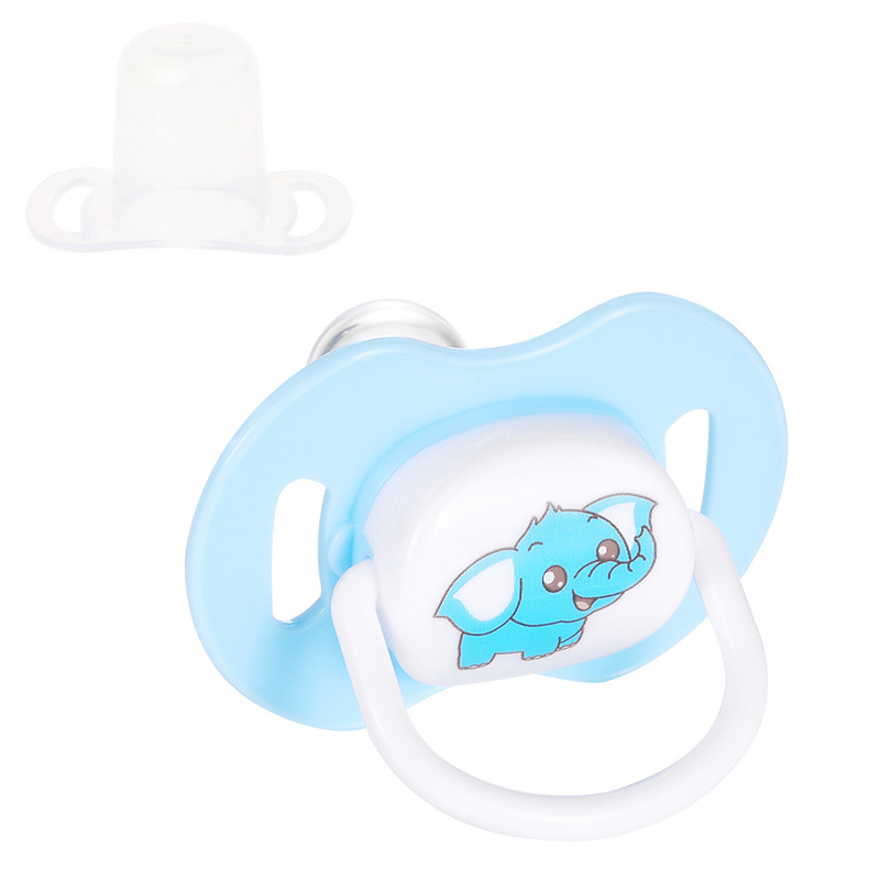 Baby Pacifier Soother Cartoon Silicone nipple Sleeping Pacifier Newborn for 0-18 months