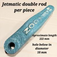 Jetmatic water hand pump parts/double rodbaseY-levershaftdouble rodheadrubber caplower and upper plungerv.weight