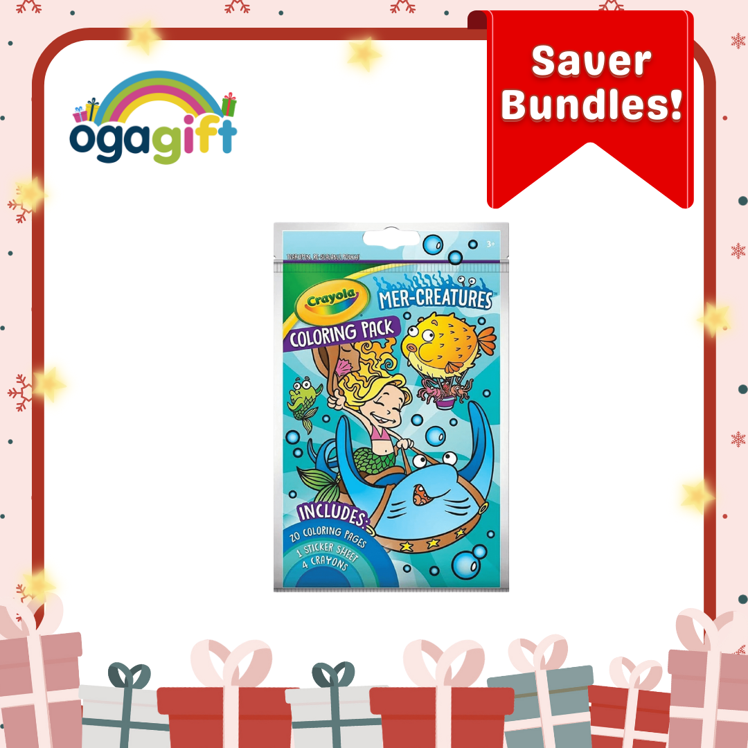 Crayola Pop-Out Pack - Mermaid Creature