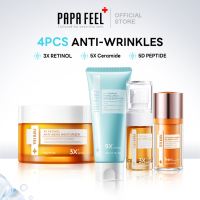 PAPA FEEL 5D Peptide Anti-Aging Eye Cream 15g | Dark Circle & Eyebag Remover | Anti-Wrinkle & Firming | Soluble Collagen | Non-Greasy