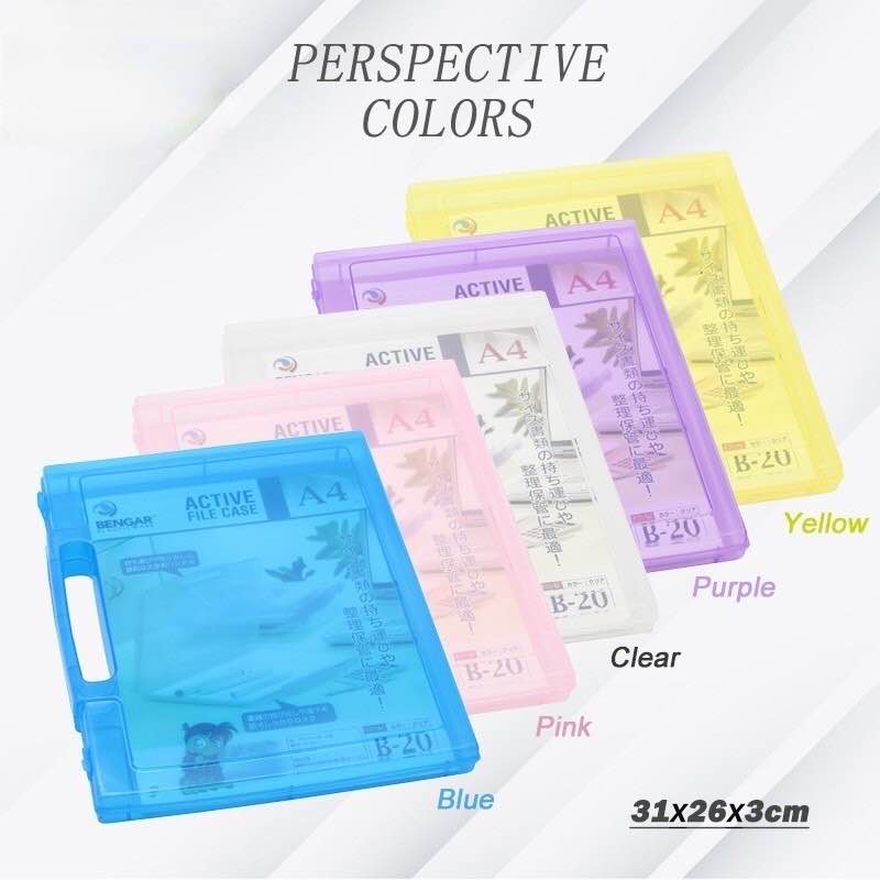 A4 B20 Active File Case Storage for School And office