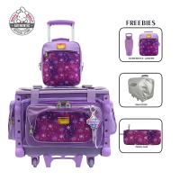 Robby Rabbit Amethyst Pop Medium Box-Type Trolley Bag (Purple)