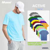 muanna active drifit t shirts Men & Women Unisex American size Plain Short sleeve top neck Round