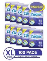 Caress Basic Adult Diaper XLarge - 1 Box with 10 Packs