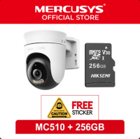 Mercusys Official Store | MC510 | 2K QHD | Outdoor 360 Degrees Pan and Tilt Motion Tracking WiFi IP Security Cctv Sale Camera Connect to Cellphone with Mic and Speaker | Tapo