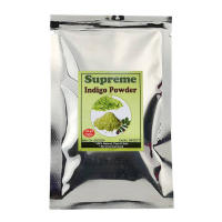 Supreme Indigo Powder - Herbal Hair Color - 100% Natural From India (100g ) With Free Gloves & Instruction