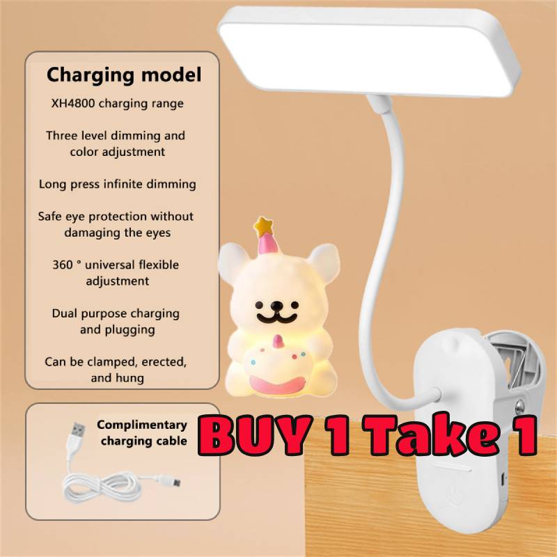 【Low Price】LED Desk Lamp Super Bright Table Clip on Lamp Eye Protection Bright Touch 3 Modes Dimming Light LED 360° Flexible Gooseneck Arm Drafting lampshade for study Work Reading【2 Years Warranty】 PhIeo