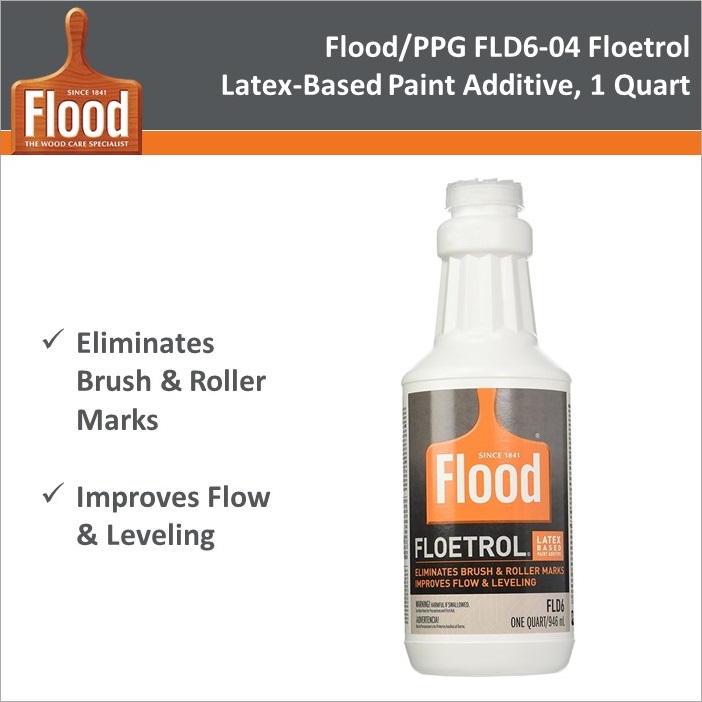 Flood / PPG FLD6-04 Floetrol Latex-Based Paint Additive 1 Quart