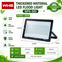 WHS 1 Year Warranty LED Flood Light Outdoor Waterproof High Brightness 50W 100W 200W 300W 400W 500W AC 165V-265V WPS-383