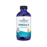 Nordic Naturals Liquid Omega-3 Lemon Flavor - 1560 mg Omega-3-8 oz - Fish Oil Syrup - EPA & DHA - Immune Support Brain & Heart Health Optimal Wellness - Non-GMO - 48 Servings