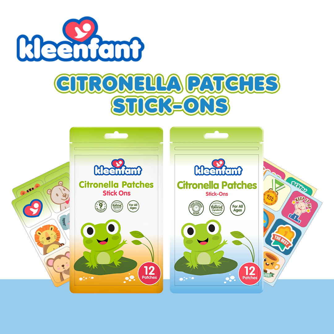 Kleenfant Citronella Stick-On Patches Non-Sticky Hypoallergenic