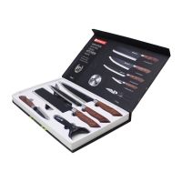 STUDIOVIX Japanese Chefs Knife Set Genuine knife for kitchen set High Quality Stainless Steel Multifunction Kitchen Knife Set 6-Piece Kitchen Tools kitchen knife high quality korean style 6 piece-set non-stick sleeve knives gift pack