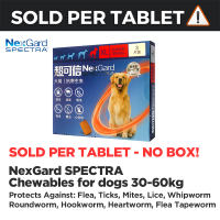 Nex-gard Spectra Anti Tick Flea Mange and Deworming Chewable for All Breed Dogs 2-60 kg