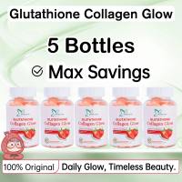 NATURE GLOW Glutathione Collagen Glow Gummies Anti Aging Whitening Skin Collagen Beauty supplements 60 Gummies