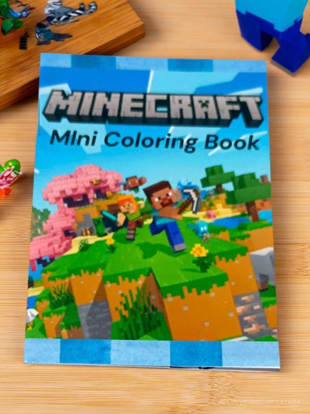 roblox k-pop demon hunters little pony kuromi and sanrio characters mini coloring book for lootbag filler / giveaways