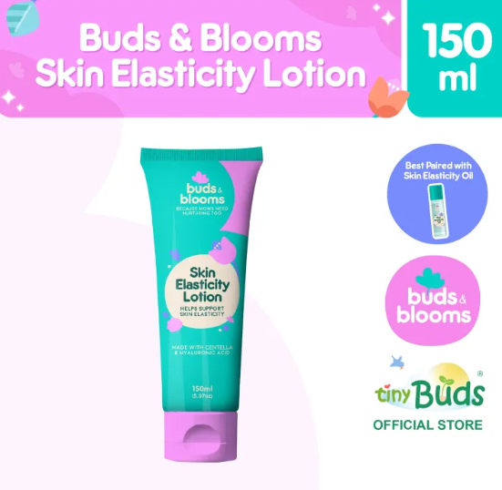 Buds & Blooms Skin Elasticity Lotion 150ml | Pregnant Maternity Stretch Marks Belly Care