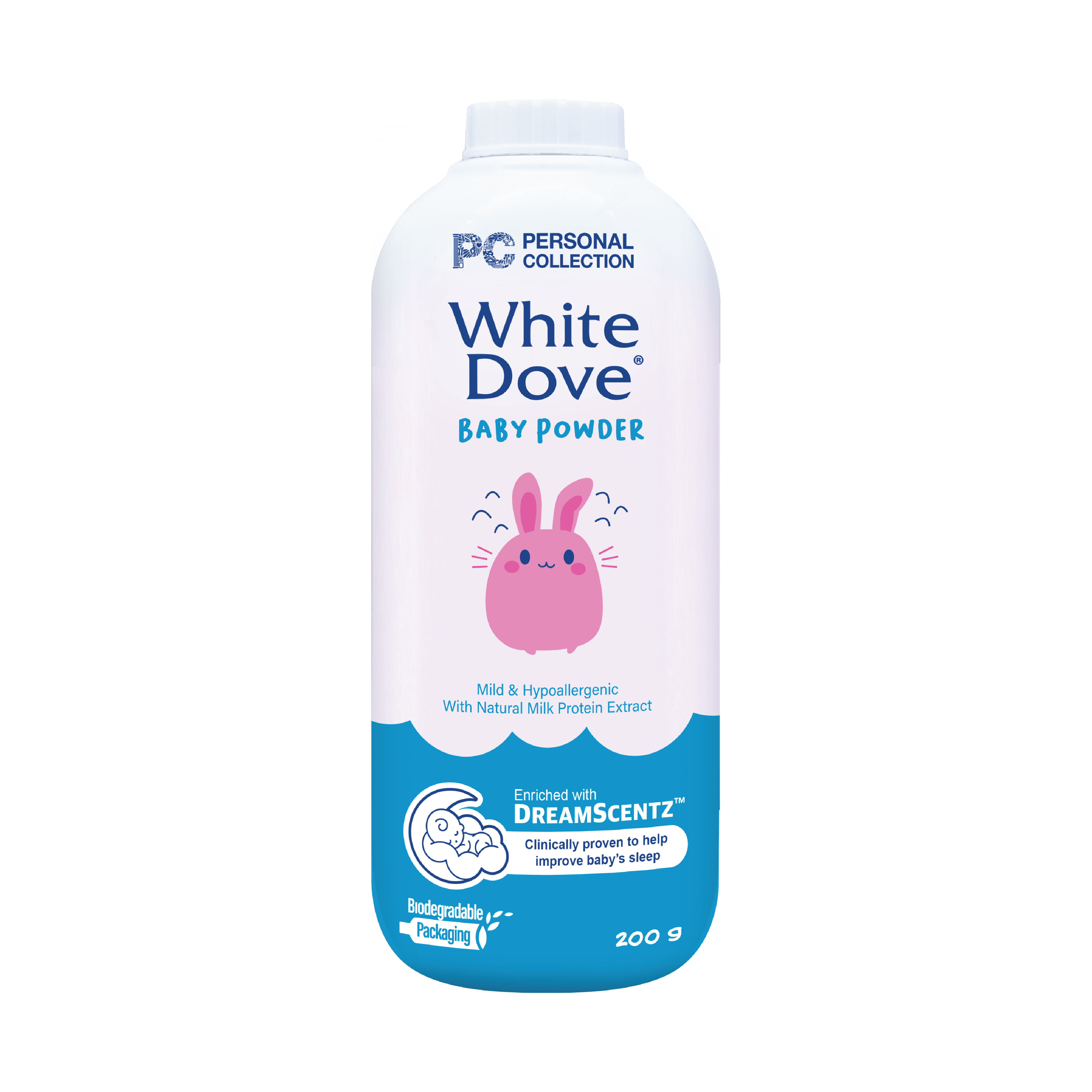 WHITE DOVE Baby Powder Shampoo Wash Lotion Dreamscentz 200ml