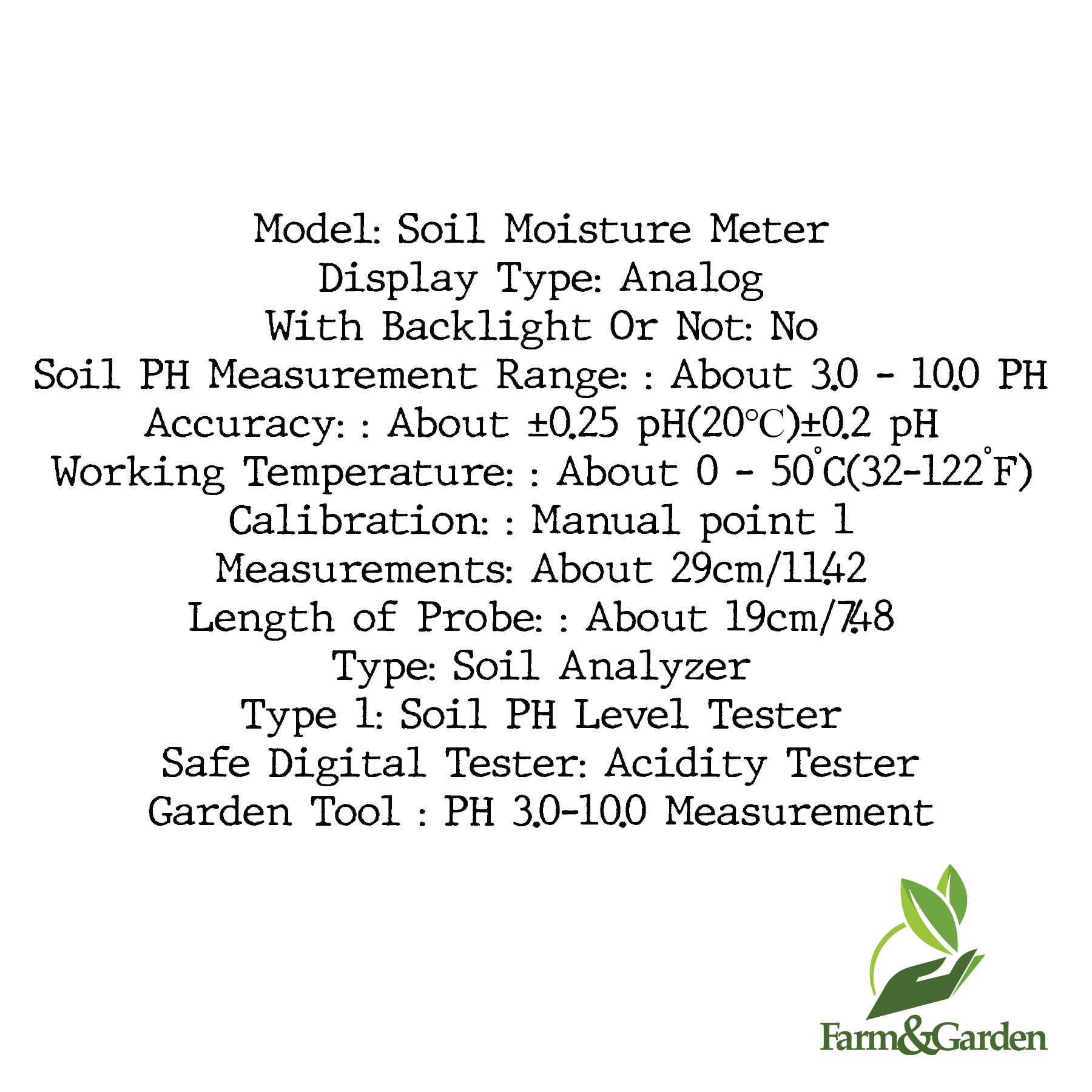 Soil Moisture Meter 3 in 1 review and price