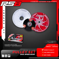 RS8 PULLEY SET WITH DRIVE FACE TARAGSIT NMAX/AEROX