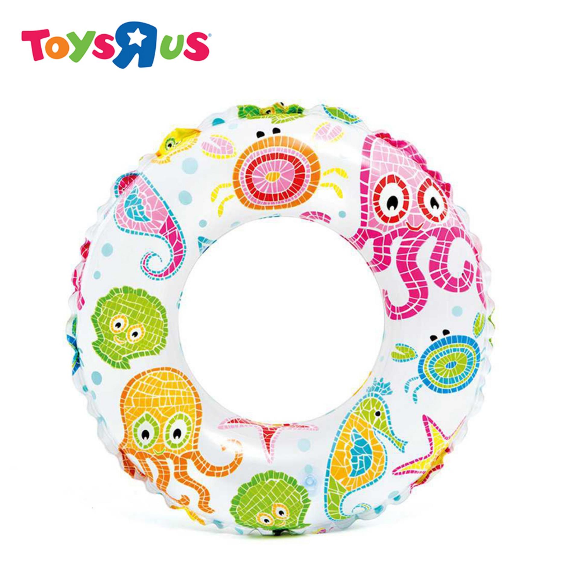 Intex 20 inch Lively Print Swim Rings Toys R Us
