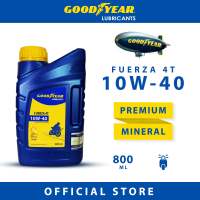 GOODYEAR  MOTORCYCLE Premium Mineral 4T 10W40 800ML FUERZA 4T Motorbike Engine Oil