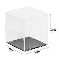 Transparent Acrylic Display Box High Quality Anti-Dust Scratch Storage Box Figures DollsCollectibles Acrylic Storage Box Transparent Display Box Display Case