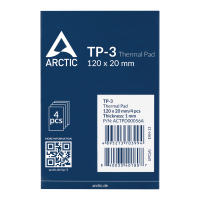 Arctic TP-3 1mm Thick 120x20mm 4 pcs Premium Performance Thermal Pad (ACTPD00056A) / Arctic MX-4 4G Thermal Paste