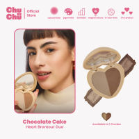 Chu Chu Beauty Heart Brontour Duo in Chocolate Cake
