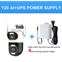 Yoosee Y40 Cctv Camera 6MP 3 Lens 3 Screens Wifi/4G Outdoor Waterproof IP66 Connect Cellphone CCTV With Audio And Speaker Wireless Wifi Connect 360 Home IP Security Cameras HD 1080P Night Vision With Alarm Sensor Smart Camera CCTV With Voice