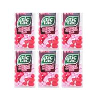 Tic Tac Strawberry Flavored Candies 14.5g - pack of 6