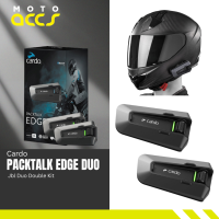 Cardo Packtalk Edge Duo Bluetooth Motorcycle Intercom System