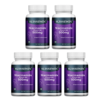 B-3 Niacinamide 500 mg Promotes Skin Cell Health and Energy - Powerful Antioxidant Properties Whitening Supplement