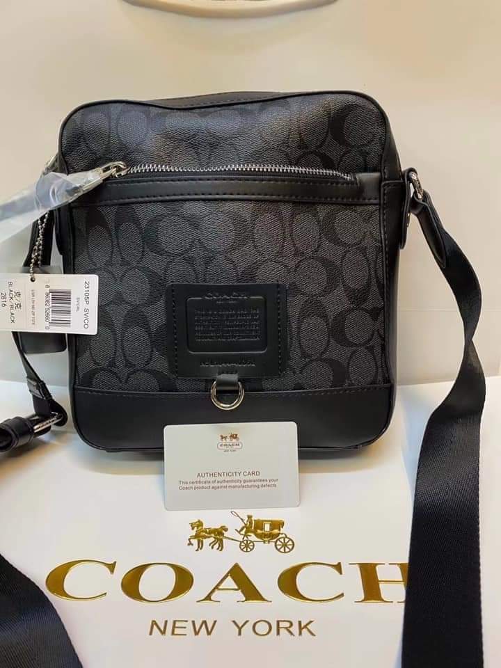 (COACH) FLIGHT in SIGNATURE CANVAS AUTHENTIC review and price
