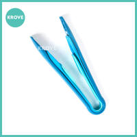 3pcs Stackable Plastic Food Tongs Set Salad Clip Ice Tweezers Bread Serving Utensil for Kitchen Cooking & Baking