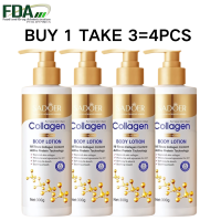 【BUY 1 TAKE 2】300g Collagen Whitening Body Lotion Moisturizin Smooth Firming Skin Remove Melanin