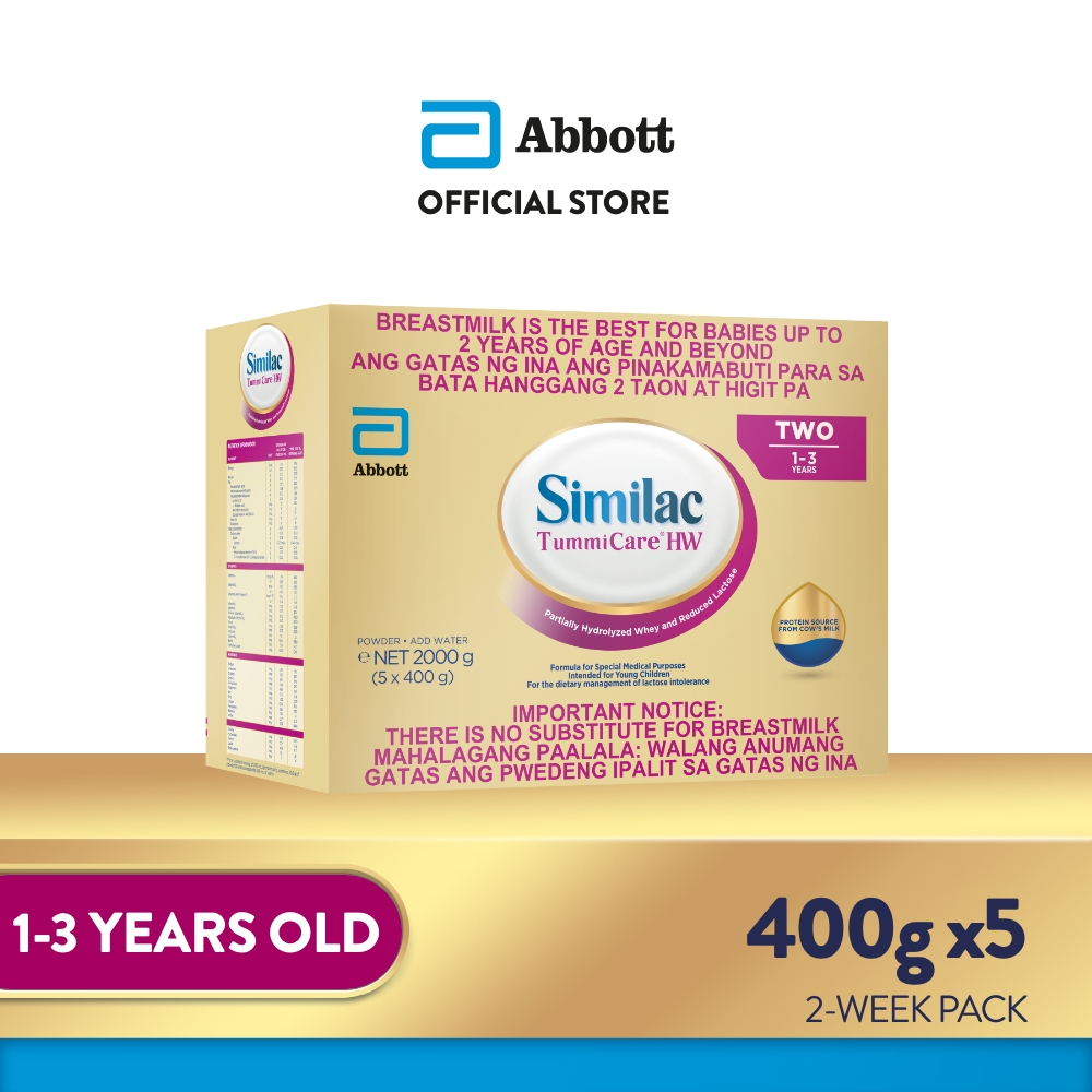 Similac TummiCare HW Two 2kg for Children 1-3 Years Old Milk Supplement Powder
