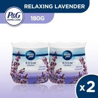 [Bundle of 2] Ambi Pur Air Freshener Relaxing Lavender Downy Scent Refreshing Lemon Romantic Rose Bundle 180g Room Fresh Gel (Long-lasting Room Freshener Room Air Freshener)