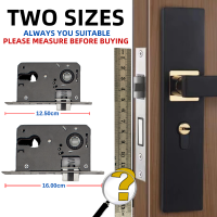 Main door lock set Main Door Door Knob Door Locked Aluminium Alloy Mute Interior Door Handle Locks Set Lock Doorknob Bedroom Door Lock Main Door Door Knob For Main Door House