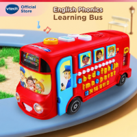 Vtech Phonics Playtime Bus English Letter Phonics Electronic Learning Toys English Preschool Educational Early Learning Toys Children Kids Toys Girls and Boys Gift 1 years 2 years 3 years