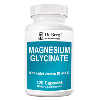 Magnesium Glycinate 400mg Supplement Contains vitamin D and vitamin B6for Sleep Muscle & Heart Support